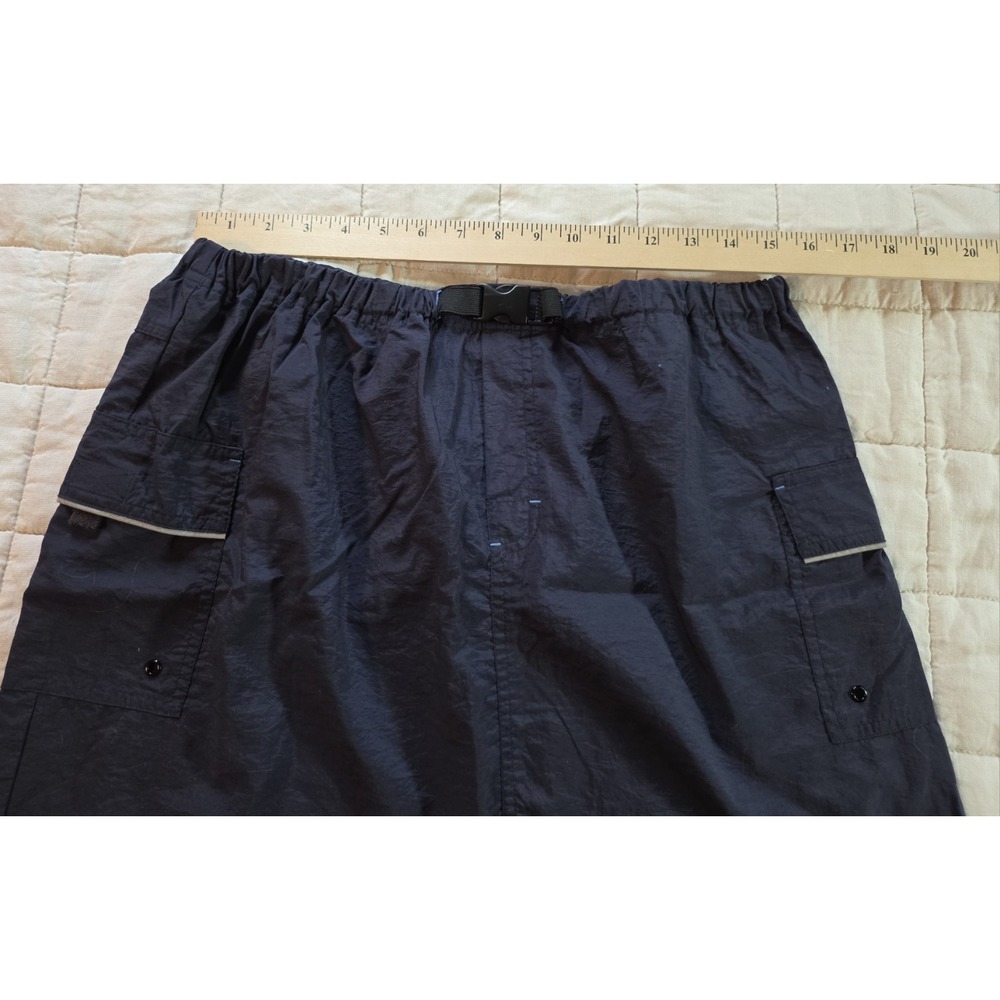 Vintage Jantzen Women's L Navy Blue Nylon Sportswear Short Mini Golf/Gym Skirt - Picture 2 of 7